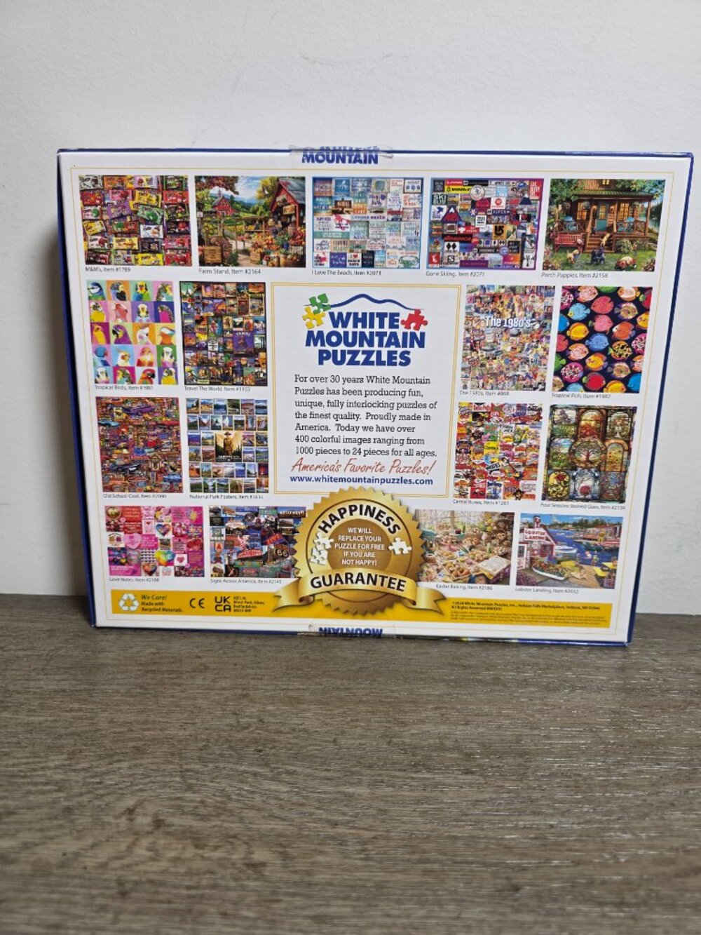 Beautiful USA - 500 Piece Jigsaw Puzzle by White Mountain 2026 - Picture 8 of 8